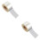 1000St Clear Labels Stickers Barcode Beschermers Duurzaam Wit 6