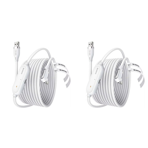 2X AMVR 18W Rechargeable VR Link Cable for Quest 3/3S /2 /Pro Fast Charging Type-C USB Cable for Pico4