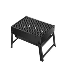 Portable BBQ Grill 30x27cm Compact Folding Design for Camping Picnic Tailgating Outdoor Cooking