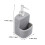 Soap Dispenser with Integrated Sponge Holder for Kitchen Sink, SpaceSaving Design 2