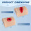 2Pcs Wound Packing Task Trainer Kit, Bullet & Laceration Wound Simulation for Medical Training 7