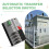 Single Phase Din Rail ATS 2P 125A AC220V Dual Power Automatic Transfer Electrical Selector Switches Uninterrupted 4