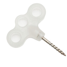 Glow in the Dark Tent Stakes with ThreeEye Anchor System for Night Camping and Gardening