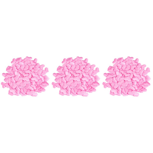 300St Liefdevol Roze Spons Hart Confetti Voor Verloving En Bruiloft 2