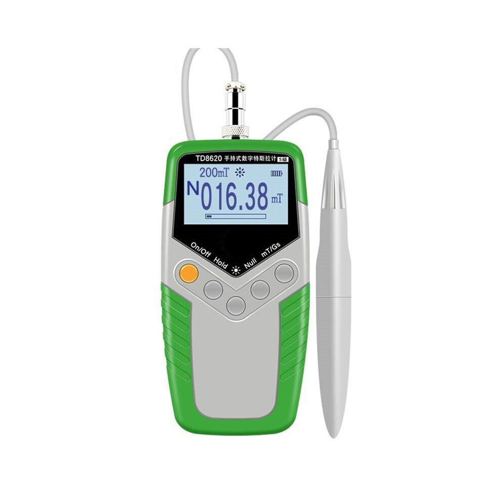 Td8620 Handheld Digital Gauss Meter 1% Accuracy For Permanent Magnet Magnetic Field Flux Test 6031462946920