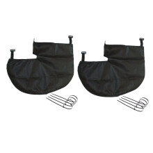 2 PCS Replacement Collection Dump Bag for GE-CL 36 Li E-Solo/Gardenic Hof 3000W Vacuum Leaf Blowers