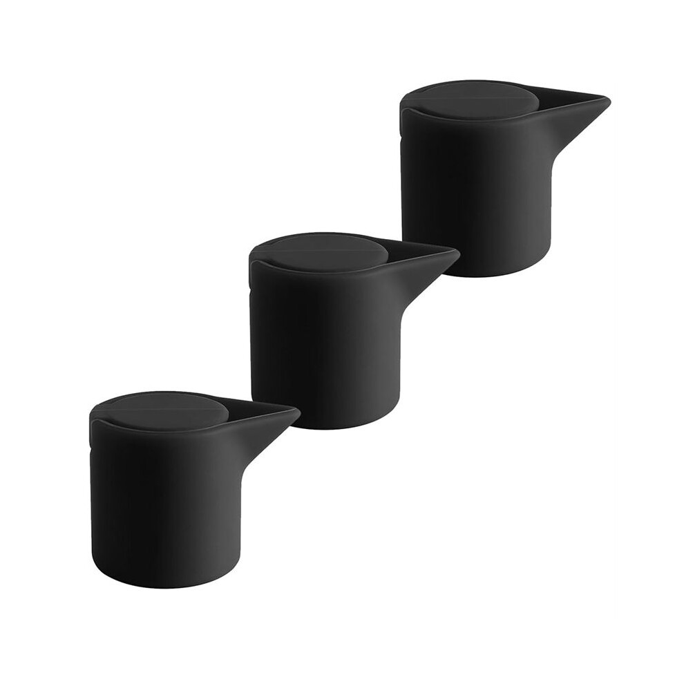 Tauoh Leakproof Wine & Champagne Stopper Set - Silicone Beverage Portable Bottle Sealers, Wine Savers For Home, Bar C