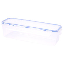 1pc 1.6L Capacity Food Storage Container Reusable Food Storage Box Flip Top Bread and Kitchen Organizer Multi- Function