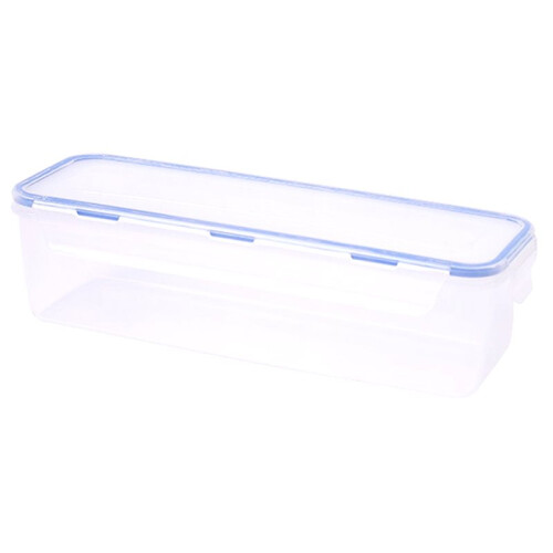 1pc 1.6L Capacity Food Storage Container Reusable Food Storage Box Flip Top Bread and Kitchen Organizer Multi- Function