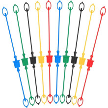 10sets Hydraulic Dust Caps & Plugs Set, Quick Coupler Cover Hydraulic Hose Dust Cap for 1/2inch Flat Face Couplings
