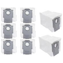 8pcs Suitable for S8 Maxv Ultra/P10 A7400RR/QRevo Pro/QRevo Sweeper Robot Vacuum Cleaner Dust Bag