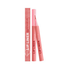 Waterproof Pink Lip Liner Pencil Long Lasting Smudge Proof Matte Finish for Fuller Defined Lips