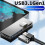 For  Surface Pro 4/5/6 Docking Station -Compatible PC Screen Projection 100M Ethernet Port USB3.0 Adapter,A 7