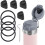 Replacement Stopper and Replacement Gasket, for  Quick FLIP GO 24/36oz Water Bottle Lid 3