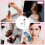 50 Pcs Perfume Refill Tool Kit Plastic Perfume Dispenser Transfer Kit for Liquid Small Bottle 6
