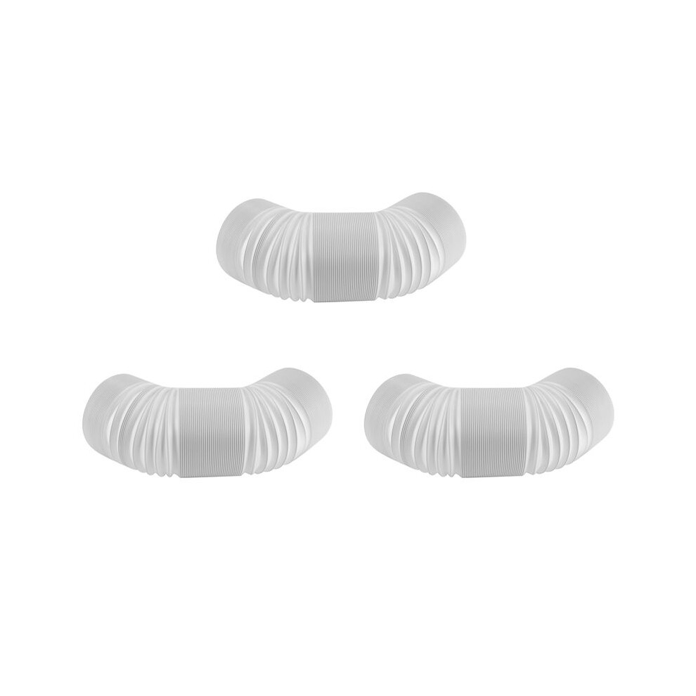 3Pcs 15Cm Diameter Flexible Air Conditioner Exhaust Pipe Duct Vent Outlet Pipe Air Conditioner Outlet Conditioner 6033107843649