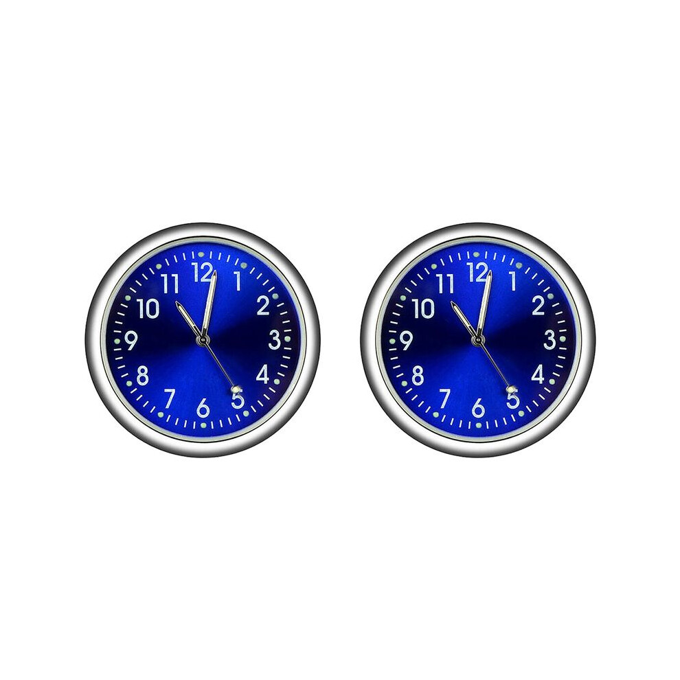 2X Car Clock Car Clock Luminous Automobiles Internal Stick- Digital Watch Mechanics Quartz Clocks 6031055270630