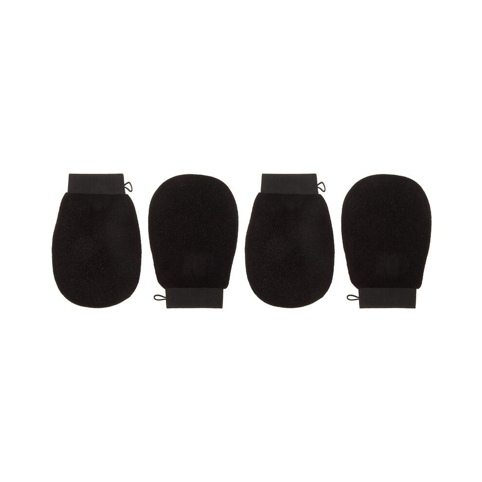 2X Exfoliating Mitts Glove,Bath Shower Sauna Dead Hard Skin Care Exfoliator Exfoliating Massage Mitt Back Scrubber Glove Brecantia