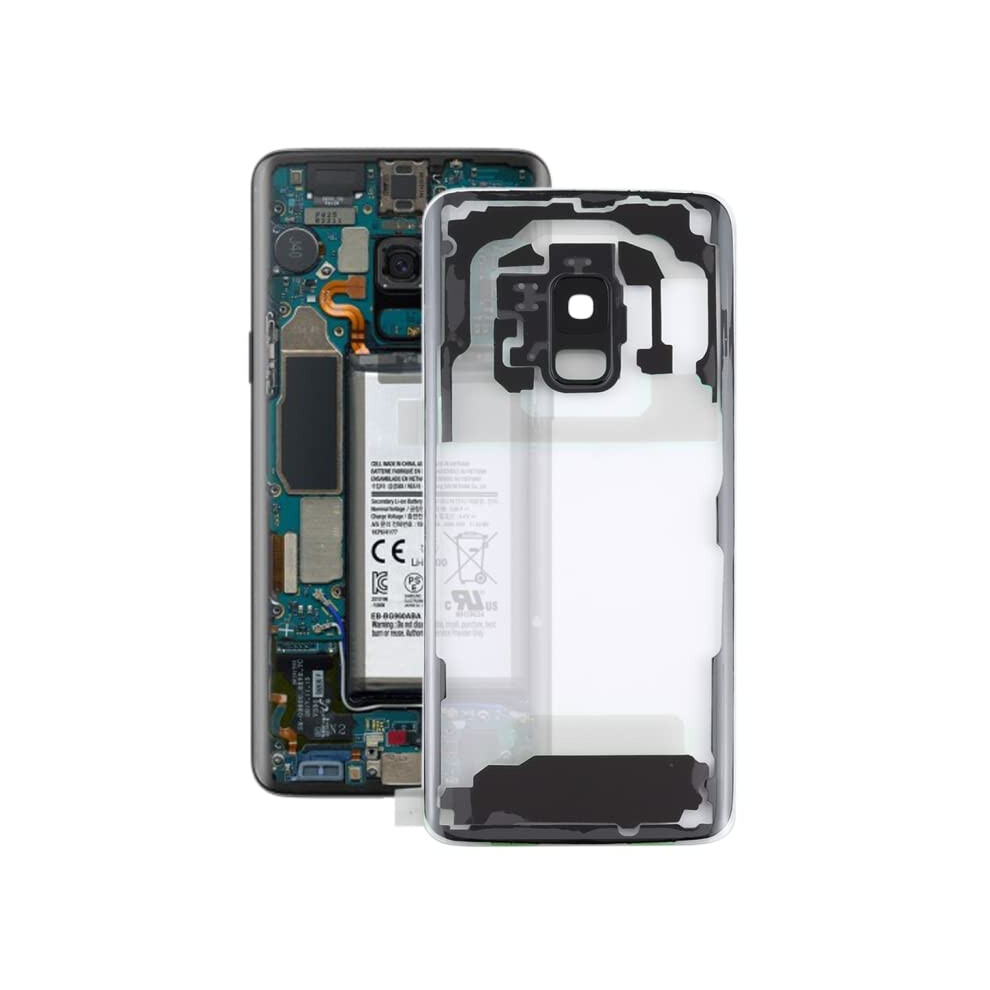 Transparent Back Glass Replacement With Camera Lens Cover ScratchâResistant Precise Fit For Galaxy S9 9330225513438