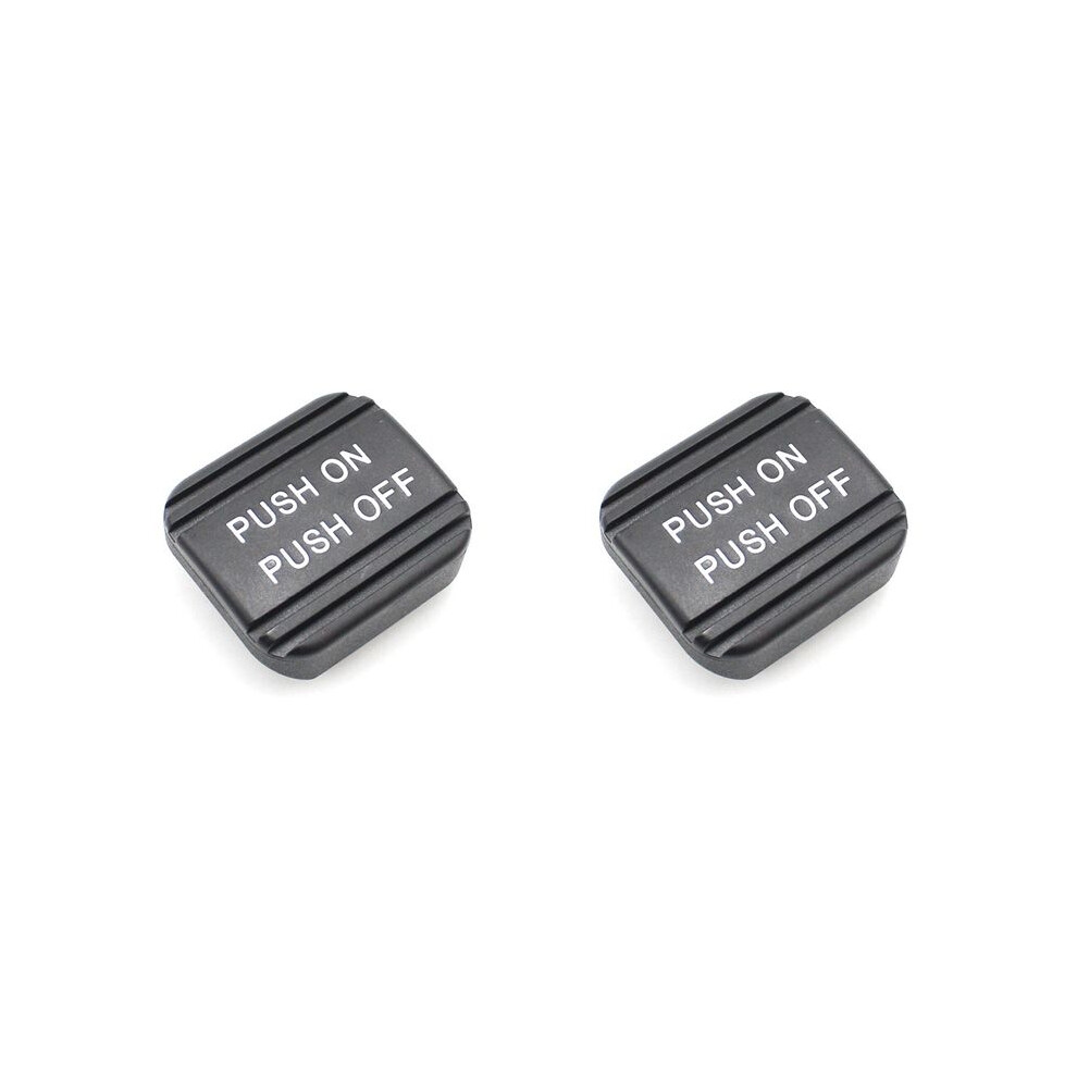 2X Fit For Cr-V Car Accessories Emergency Parking Brake Pedal Pad Cover 47120-S0x-003 6032396876956