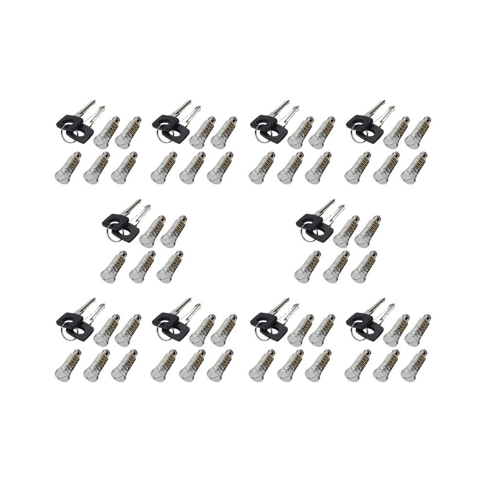6707600205, 50 Pcs Door Lock Barrels With 20 Same Keys For Lt Sprinter Vito W638 Any Door New Brecantia