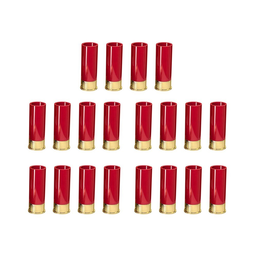 Brecantia 20Pcs 12 Gauge Shot Glasses Tequila Shot Glass