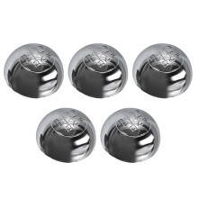 5X 6 Speed Chrome Gear Shift Knob Cap Cover Shifter Lever Handball Case Cover for Giulietta 2010- 55346345