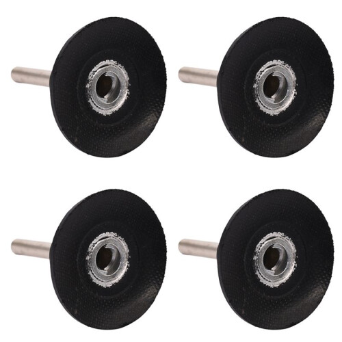 4pcs 50mm Backing Pad 6MM Shank Holder Sand Sanding Discs for Discs