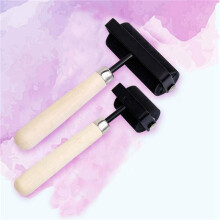 1.5 Inch and 3 Inch Hard Rubber Roller Heavy Steel Frame  Tools 10 Pieces