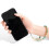 Amazonite Gemstone Phone Wrist Strap, Detachable Beaded Bracelet Strap with Tether Tab for Secure Grip 2