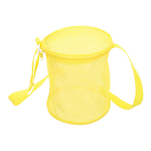 Mesh Beach Bag with Foldable Design, QuickDry Fabric and Drawstring Closure for Travel and Pool