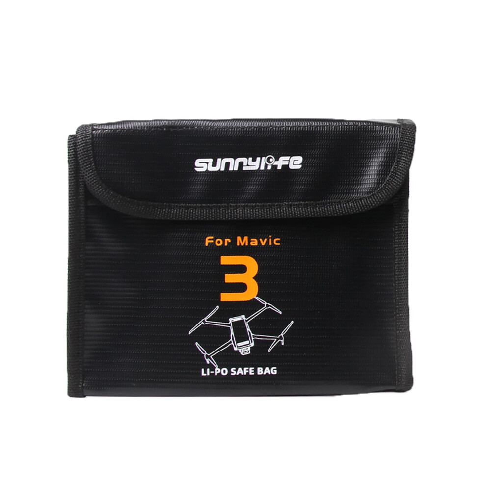Large Fireproof Lipo Storage Safe Bag For Dji Mavic 3 Drone Battery Charging Protection 9073542177685