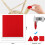 2X Self-Adhesive  Gliders,40 X 150 Cm,Self-Adhesive  Pads, Multi-Purpose Adhesive Mat Tape Red 6
