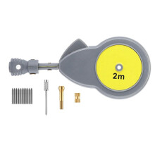Rotape Tape Measure Compass with 10 Pencil Leads,Measure  Compass for Drawing Circles and Lines with Tape Measure