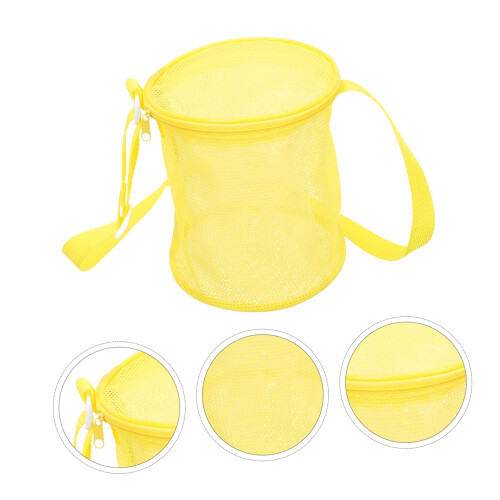 Mesh Beach Bag with Foldable Design, QuickDry Fabric and Drawstring Closure for Travel and Pool 2