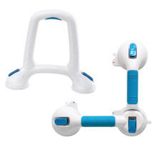 Shower Grab Bar with 240lb Suction Support, Angle Adjustable Handle, Tool Installation for Elderly