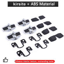 8 Set Auto TRD Serratura Della Porta Fibbia Aggiornato Stabilizzatore Copertura Fermi Stopper per - Serie Eliminare Lo Spazio Anormale