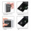 2X Lock Box 4 Digit Combination Box Weather Resistant Key Hider with Resettable Code Key Storage Wall Mounted 5