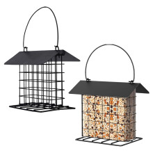 Vogelhäuschen aus Eisen zum Aufhängen,-2Stk