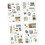 Travel Series Scrapbooking Sticker Transparents Decorative-1 1