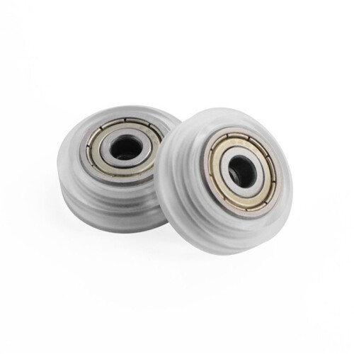 40Pcs 3D Printer Clear Polycarbonate Wheel Plastic Pulley Linear Bearing for  CR-10 S5  3 Pro Printer 2