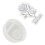 Multipurpose Silicone Mould Rose Heart Shape for Crafting-suit 1