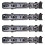 4X Car Tail Light Holder Stop Socket Rear Tail Light Bulb Circuit Board Replacement for  Transit Mk7 1681537 1