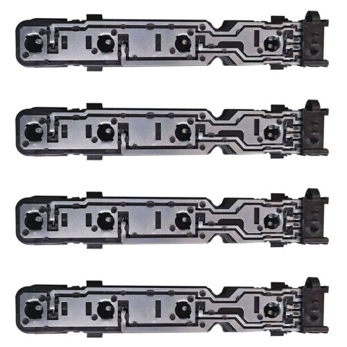 4X Car Tail Light Holder Stop Socket Rear Tail Light Bulb Circuit Board Replacement for  Transit Mk7 1681537