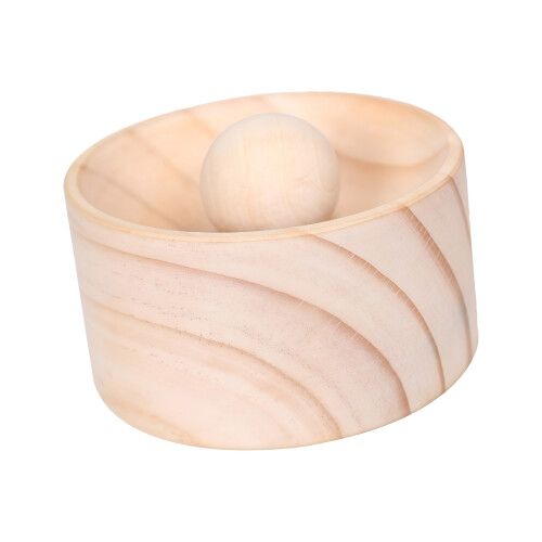 Efficient Wooden Dumpling Maker Tool Manual Dough Skin Presser