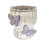 Portable Glass Cup Butterfly Art Elegant Small Beverage-1 1