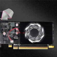 2X HD7450 Grafische Kaart 64Bit 2GB GDDR3 PCI-E 2.0 X16 -Compatibele VGA DVI-I Videokaart voor Radeon HD 7450 2G 64 Bit