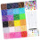 Sparkling Resin Rhinestones Assorted Color AB-24 squares 1
