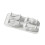 Creative Pistachios Nut Shape Baking Molds 4 Cavity-White 1