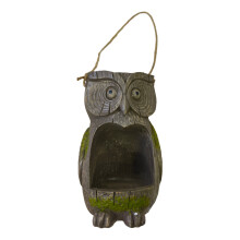 Vogelhäuschen zum Aufhängen aus Kunstharz, Futterhäuschen für